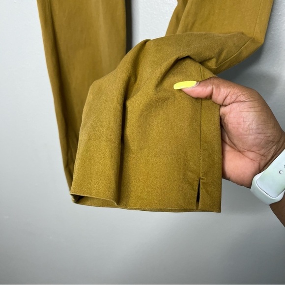 J. Crew Women Pants 2 Petite Remi Bi-Stretch Cotton Brown Orange Ankle Office - Picture 5 of 11